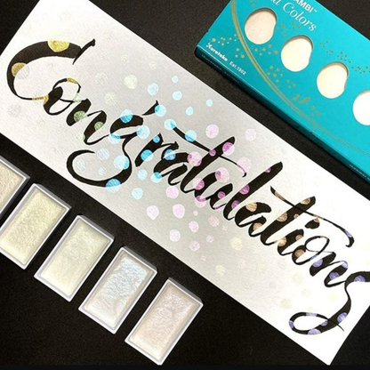Kuretake Gansai Tambi Watercolours - 6 x Opal Colours image 4
