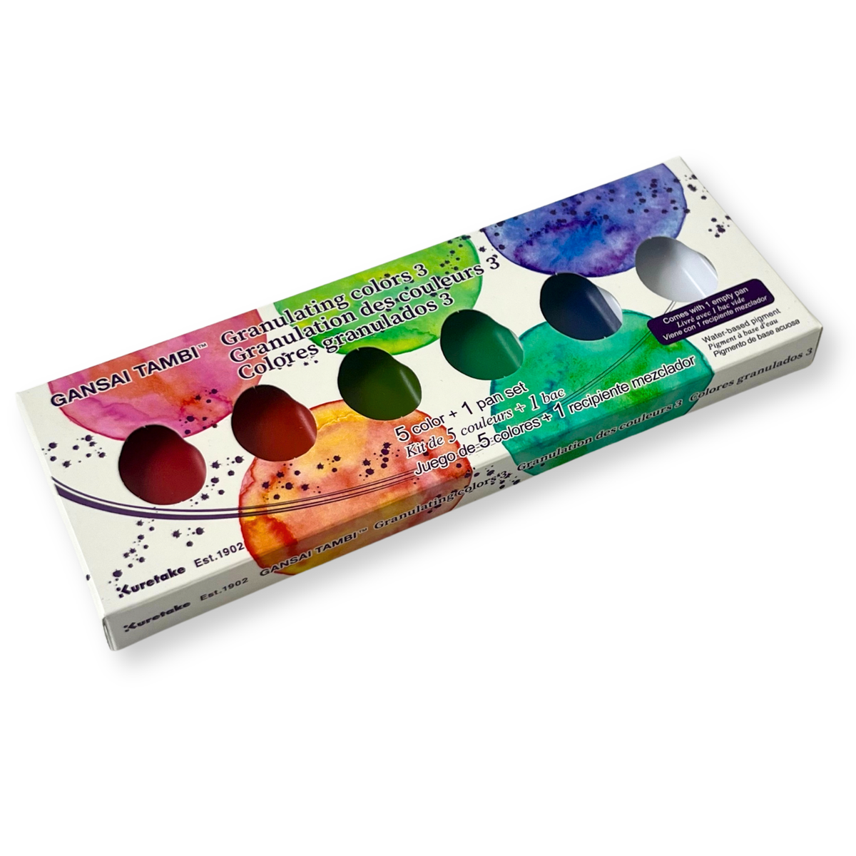 Kuretake Gansai Tambi Granulating Colours Set No.3