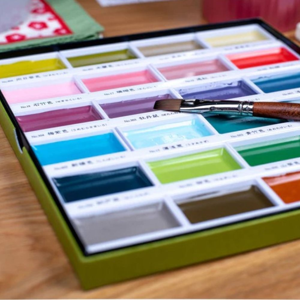Kuretake Gansai Tambi Watercolours - 24 Colours II