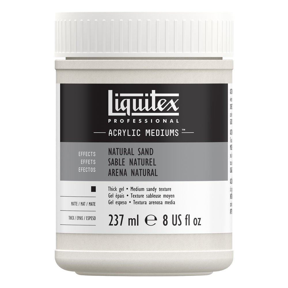 Liquitex Effects Medium 237ml Natural Sand Textured image 4