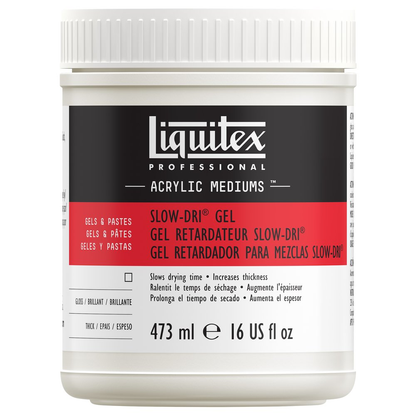 Liquitex Slow Dri-Blend Gel Medium 237ml image 4