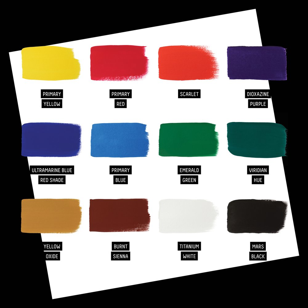 Liquitex Acrylic Gouache Essentials Set 12 x 22ml image 8
