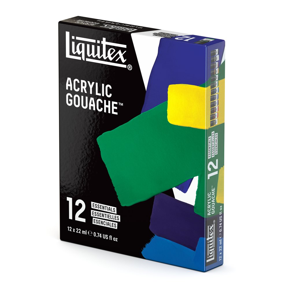 Liquitex Acrylic Gouache Essentials Set 12 x 22ml image 11