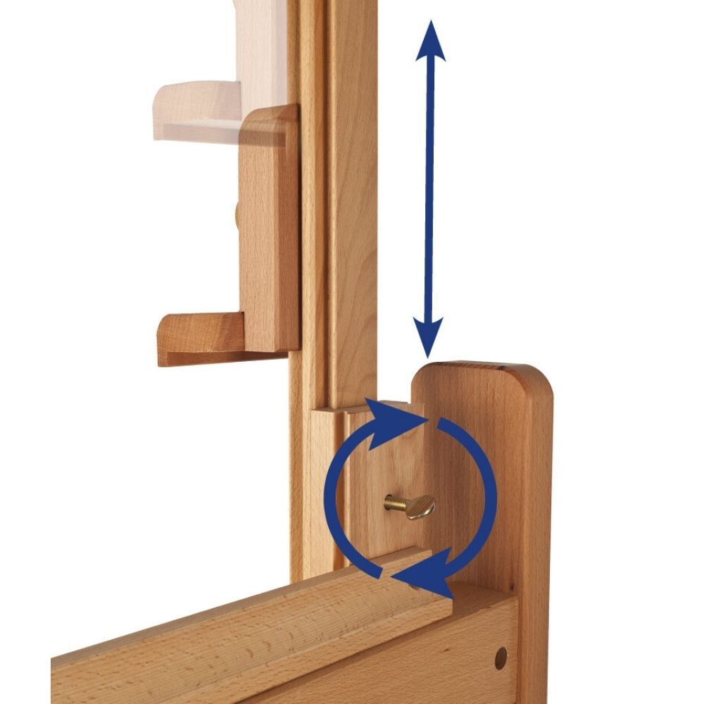Mabef M02 Studio Easel Double Mast image 4