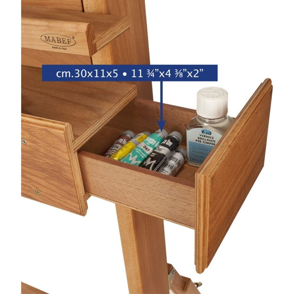 Mabef M02 Studio Easel Double Mast image 6