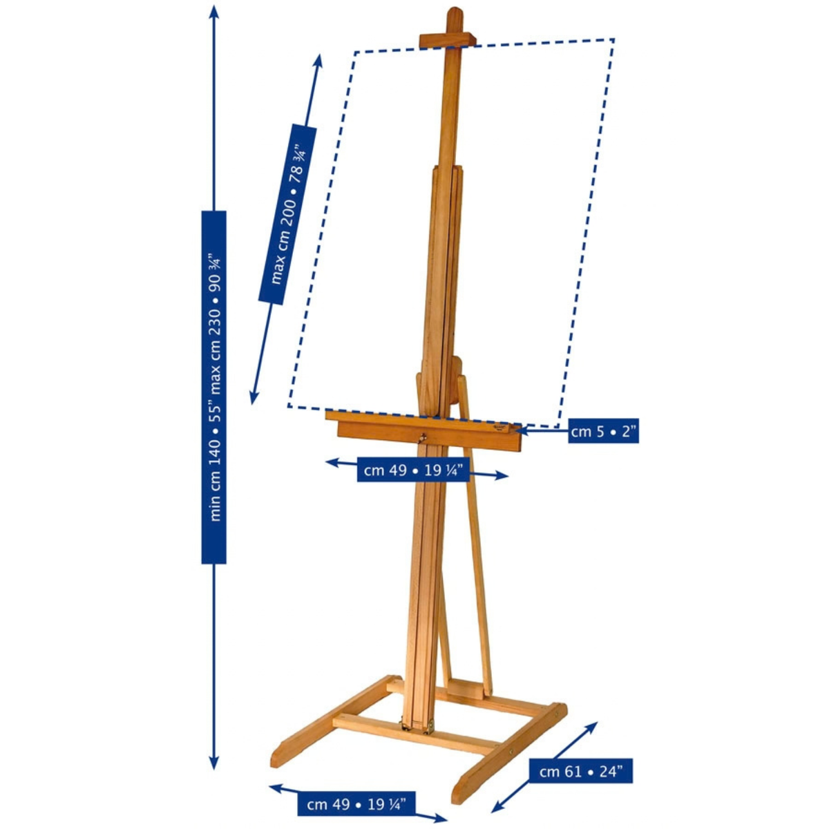 Mabef M48 Smart Folding Studio Easel