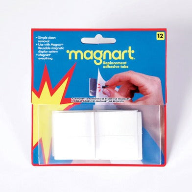 MAGNART Adhesive Tabs Pack of 12