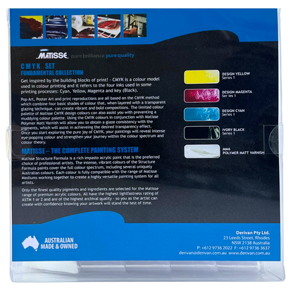 MATISSE STRUCTURE CMYK SET 5 x 75ml image 5