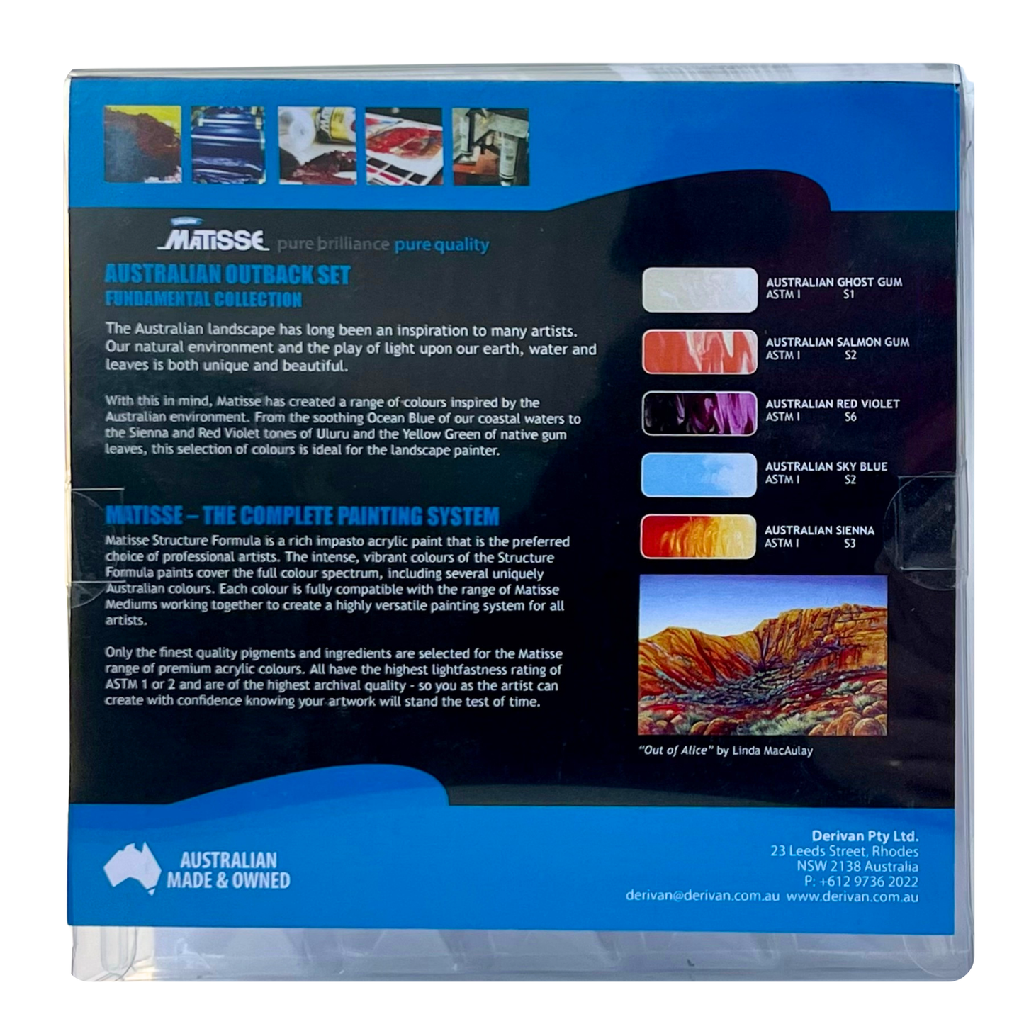MATISSE STRUCTURE AUST OUTBACK SET 5 x 75ml image 5