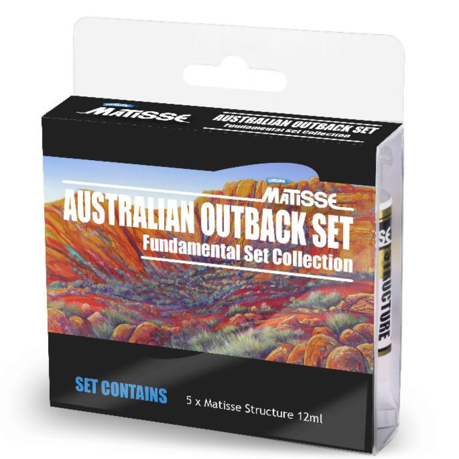 Matisse Structure MINI Set 5x12ml Outback image 4