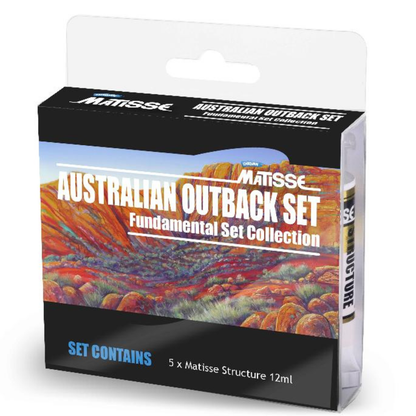 Matisse Structure MINI Set 5x12ml Outback image 4