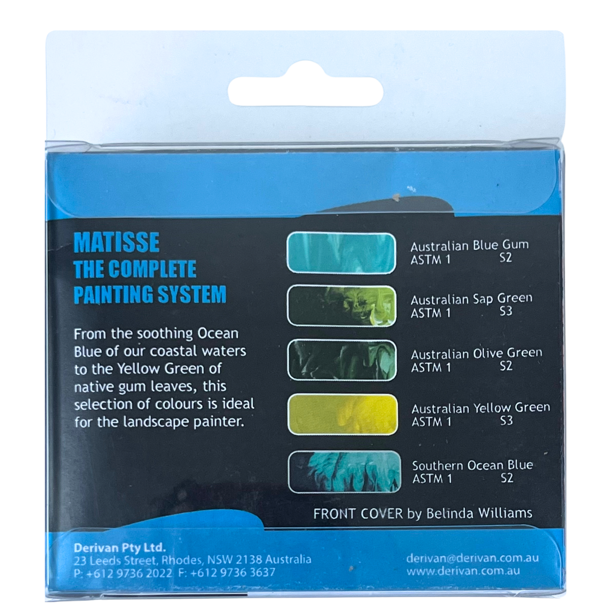 Matisse Structure MINI Set 5x12ml Daintree image 6