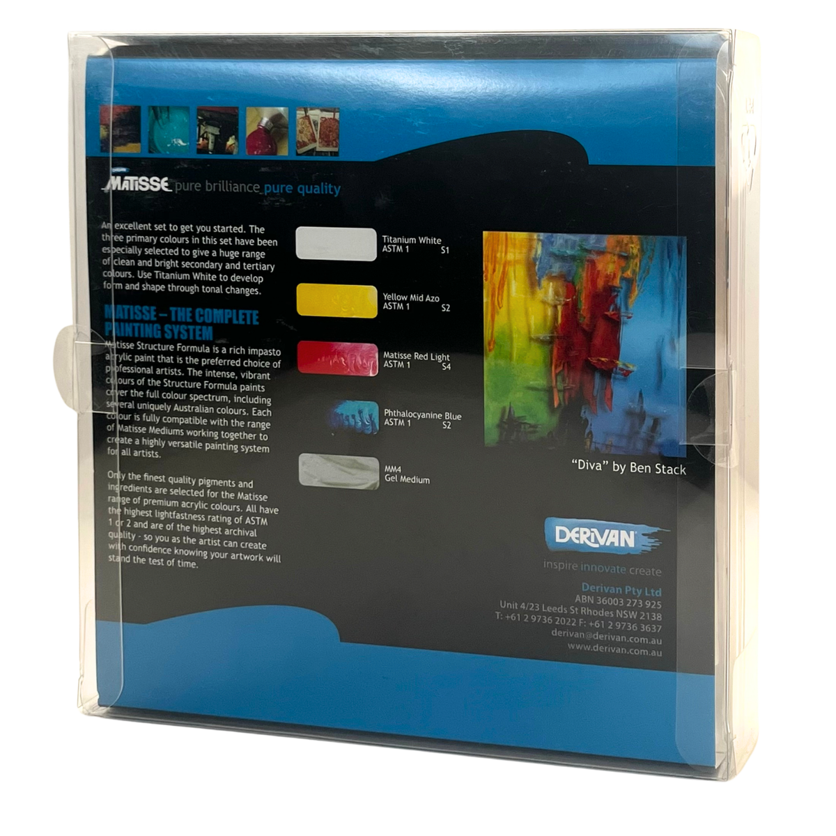 MATISSE STRUCTURE INTRO SET 5 x 75ml image 5