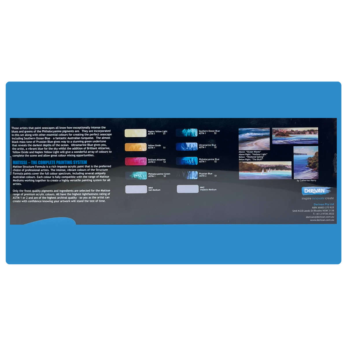 MATISSE STRUCTURE SEASCAPE SET 10 x 75ml image 4