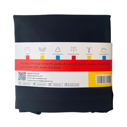 MEEDEN Soft-Sided + Folding Portfolio Bag Fits A1 image 7