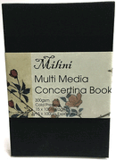 Milini Multi Media Concertina Book 300gsm