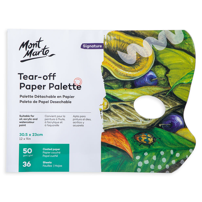 Mont Marte Tear Off Paper Palette Pad 36 sheet image 11