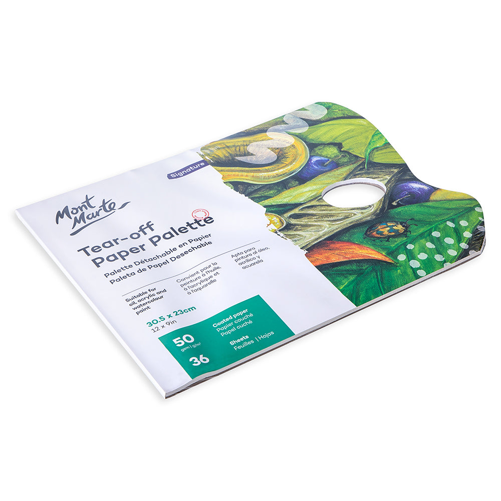 Mont Marte Tear Off Paper Palette Pad 36 sheet image 8