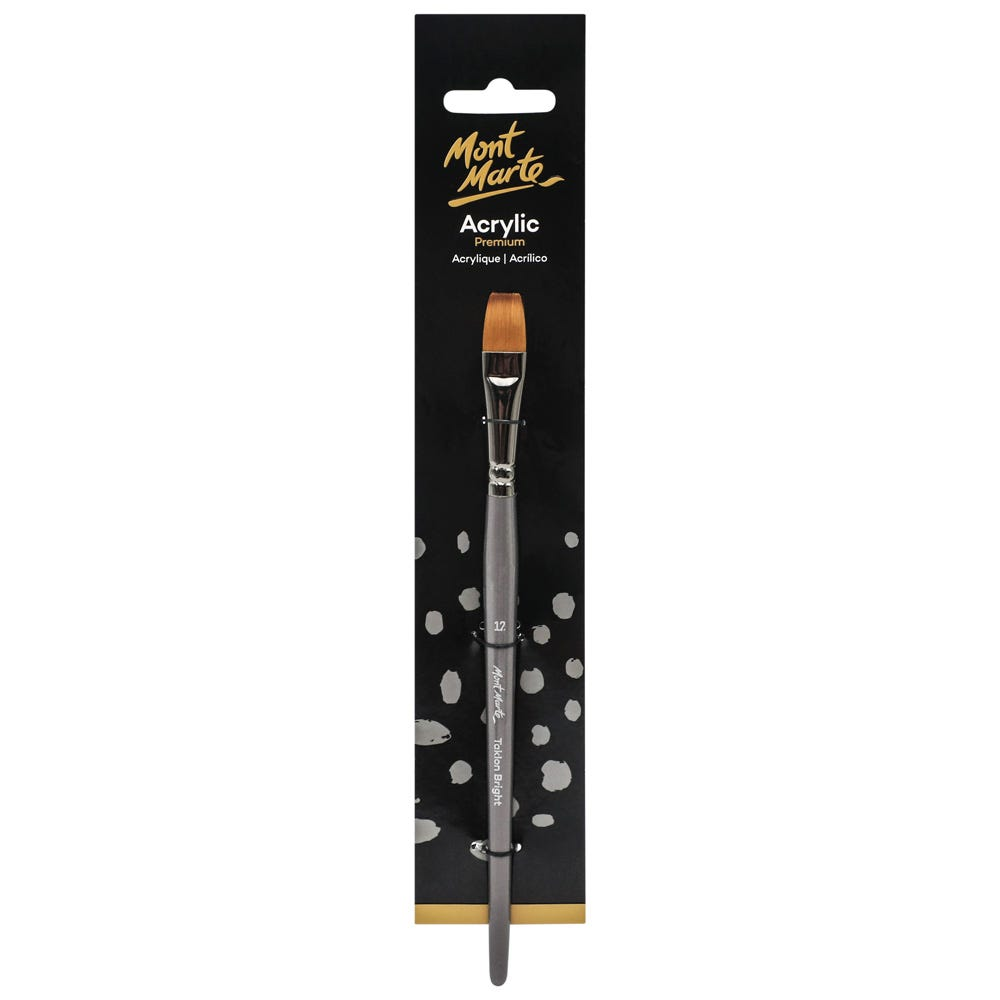 Mont Marte Artist Brush Taklon Short Bright image 19