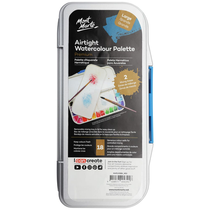 Mont Marte Air Tight Watercolour Palette Large 18 Well image 5