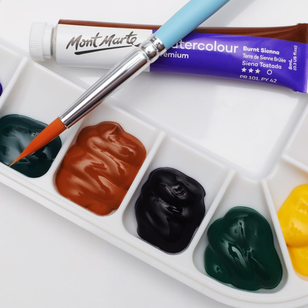 Mont Marte Air Tight Watercolour Palette Large 18 Well image 9