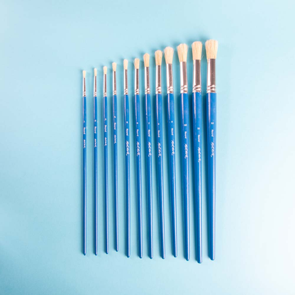 Mont Marte Silver Series Artist Brushes 12pce Round 1-12 image 6