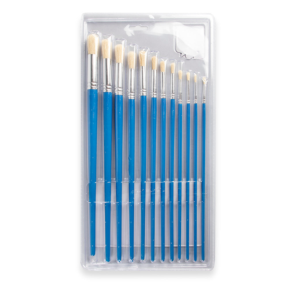 Mont Marte Silver Series Artist Brushes 12pce Round 1-12 image 9