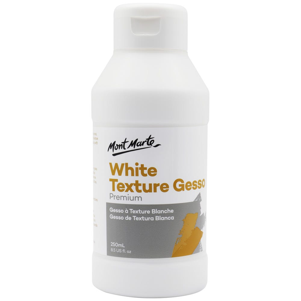 Mont Marte White Texture Gesso 250ml image 3