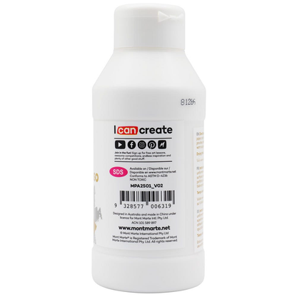Mont Marte White Texture Gesso 250ml image 4