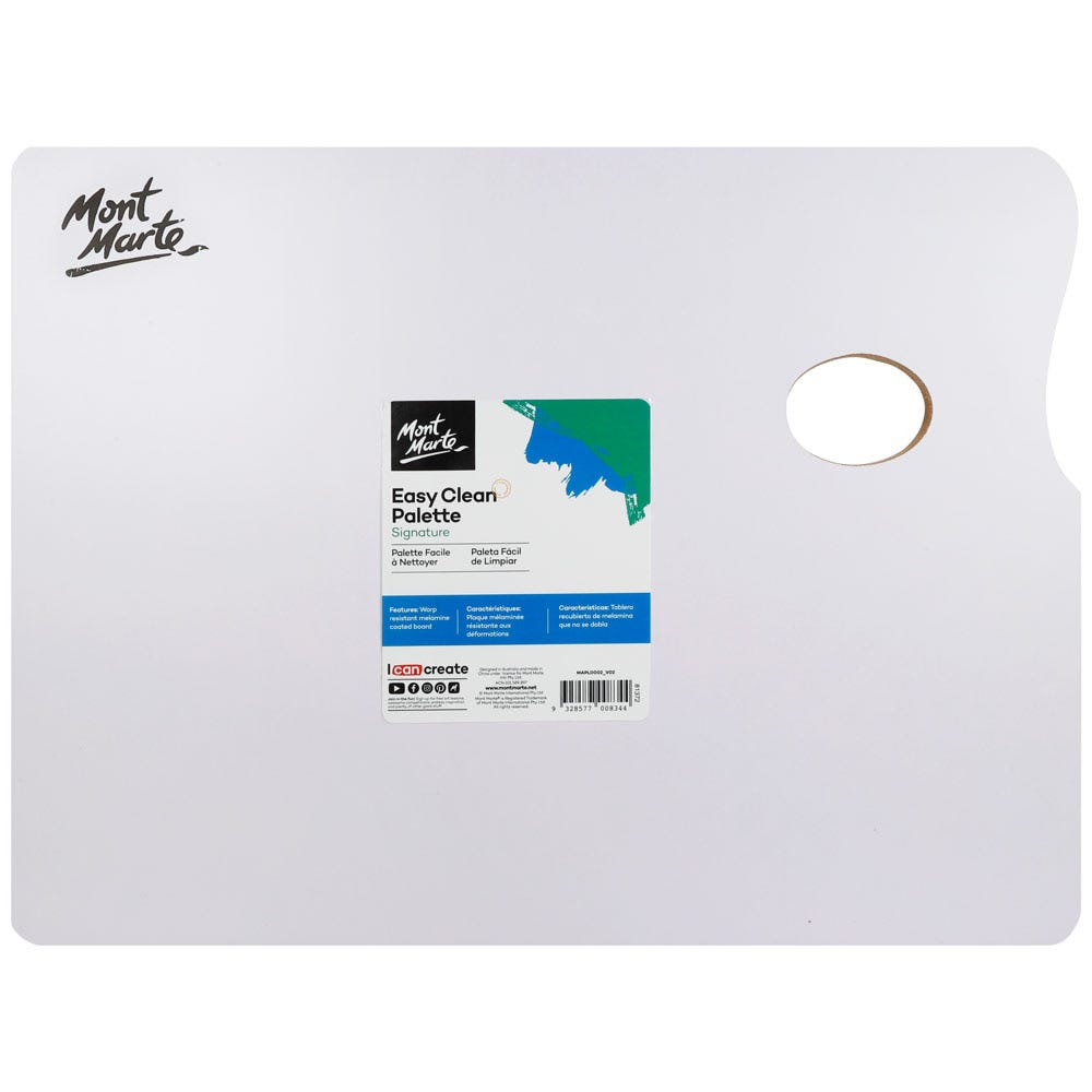 Mont Marte Easy Clean Wood Palette 30x40cm image 5