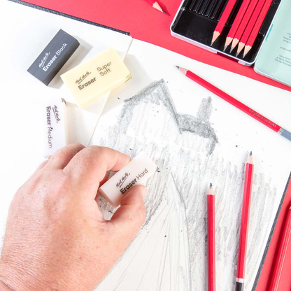 Mont Marte Artists Eraser Pack 4pce image 8