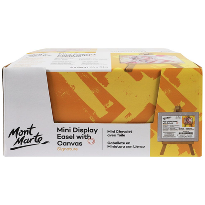 Mont Marte Mini Display Easel with Canvas 6x8cm image 6
