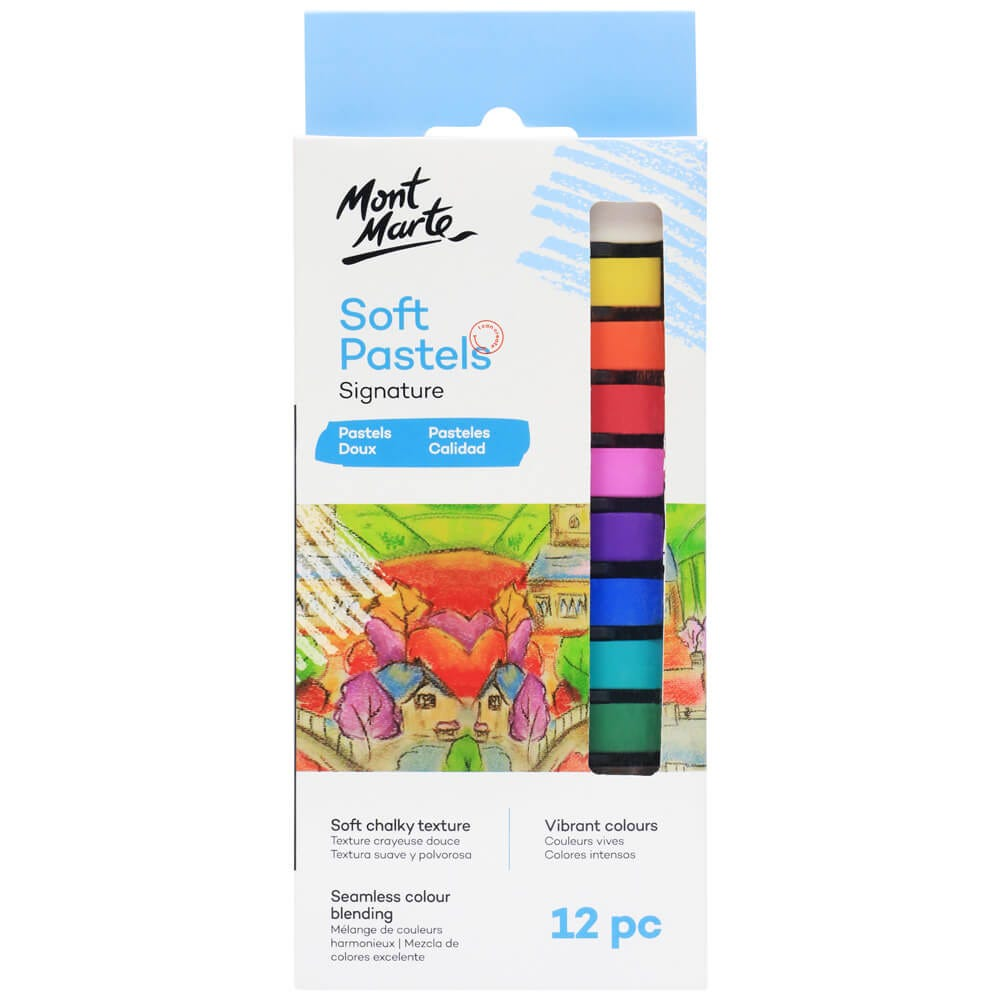 Mont Marte Soft Pastels 12pce image 3