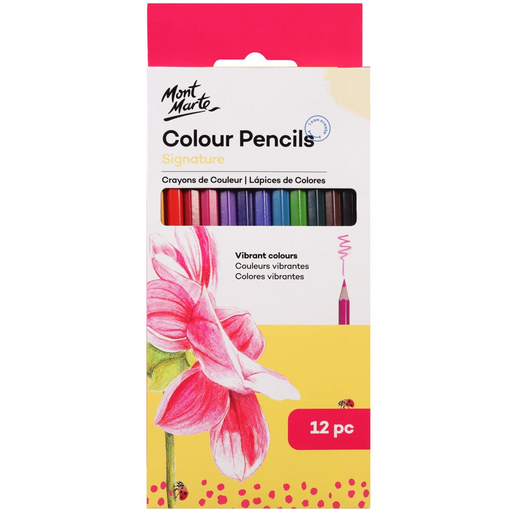 Mont Marte Colour Pencils 12pce image 4
