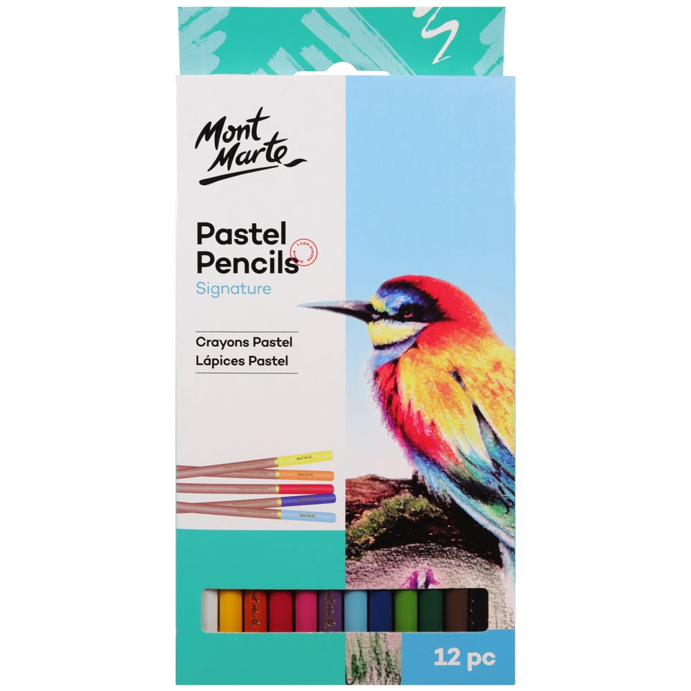Mont Marte Pastel Pencils 12 pce image 4