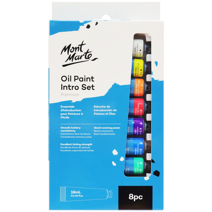 Mont Marte Oil Paint Intro Set 8pce x 18ml image 3