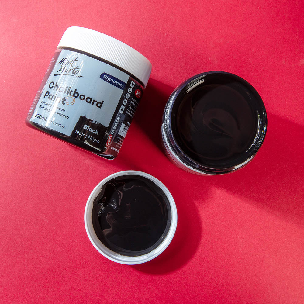 Mont Marte Chalkboard Paint 250ml Black image 6