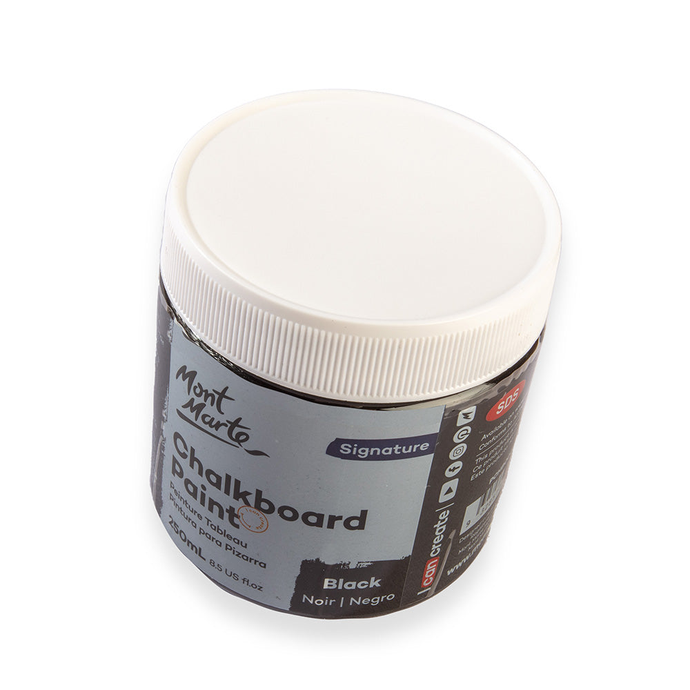 Mont Marte Chalkboard Paint 250ml Black image 10