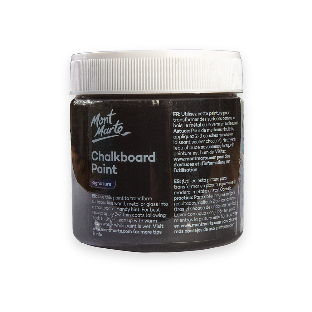 Mont Marte Chalkboard Paint 250ml Black image 9