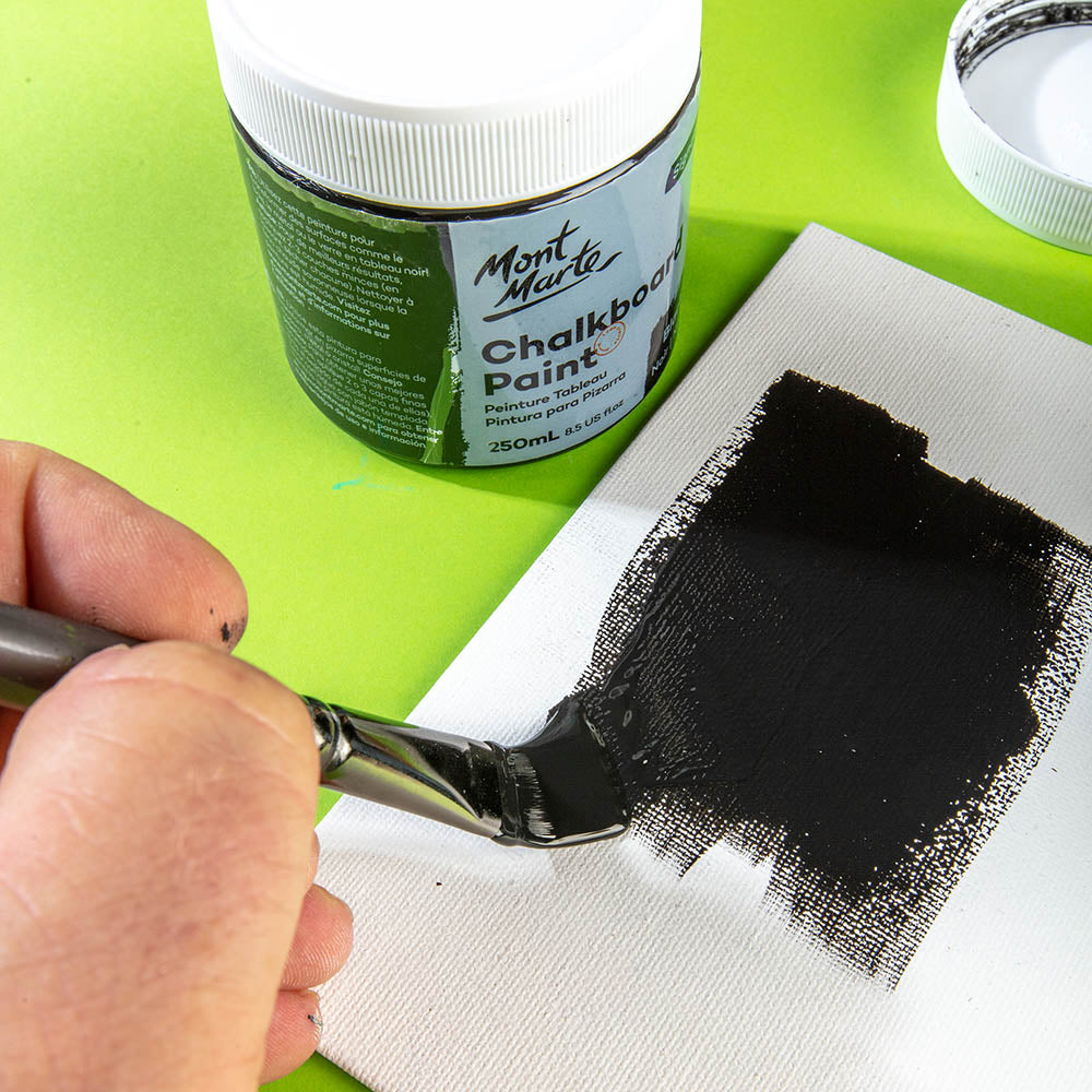Mont Marte Chalkboard Paint 250ml Black image 7