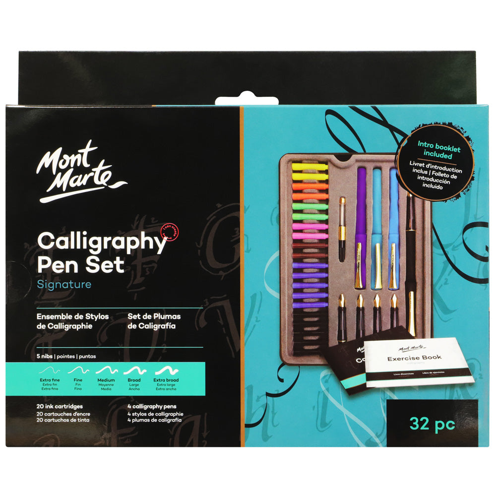 Mont Marte Signature Calligraphy Pen Set 32pce image 7