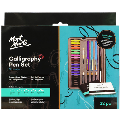 Mont Marte Signature Calligraphy Pen Set 32pce image 7