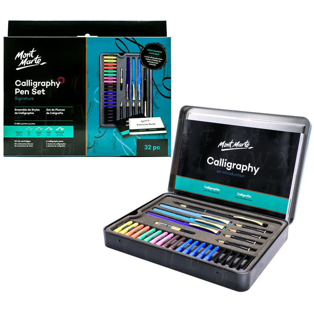 Mont Marte Signature Calligraphy Pen Set 32pce image 8