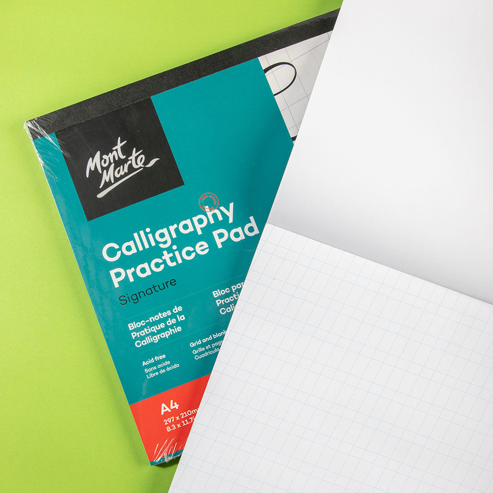 Mont Marte Calligraphy Workbook A4 50 sheet image 9