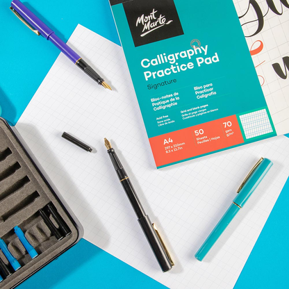 Mont Marte Calligraphy Workbook A4 50 sheet image 13