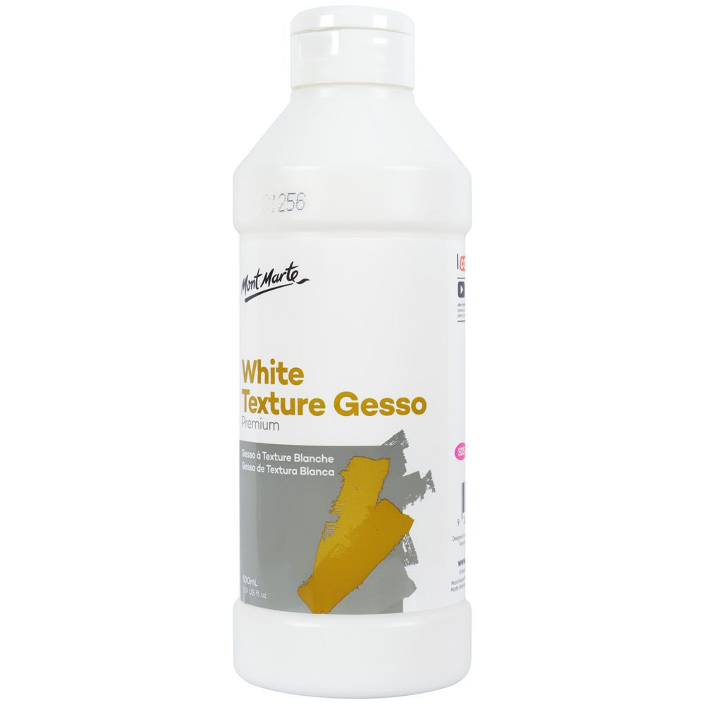 Mont Marte White Texture Gesso 500ml image 3