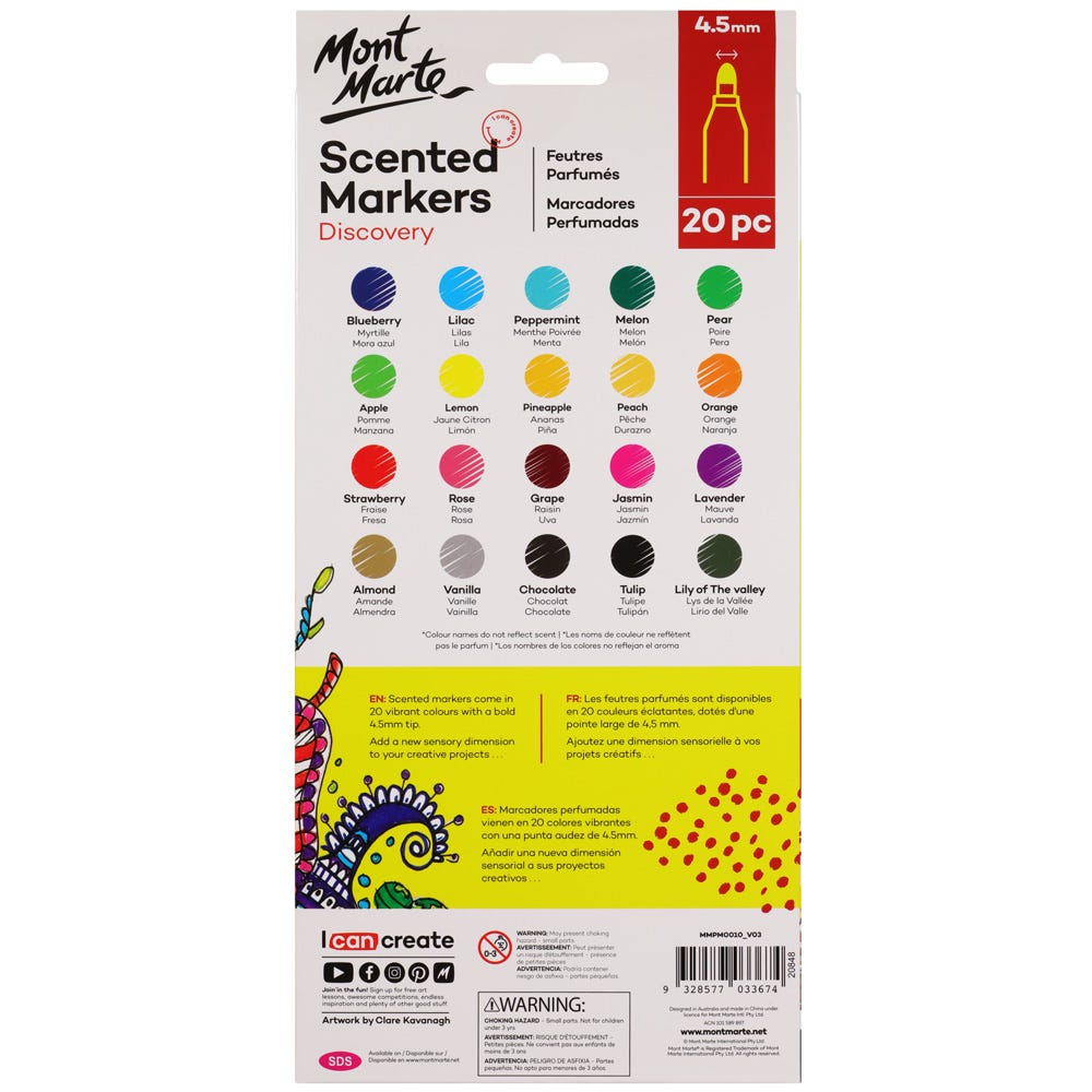 Mont Marte Scented Markers 20pce image 4
