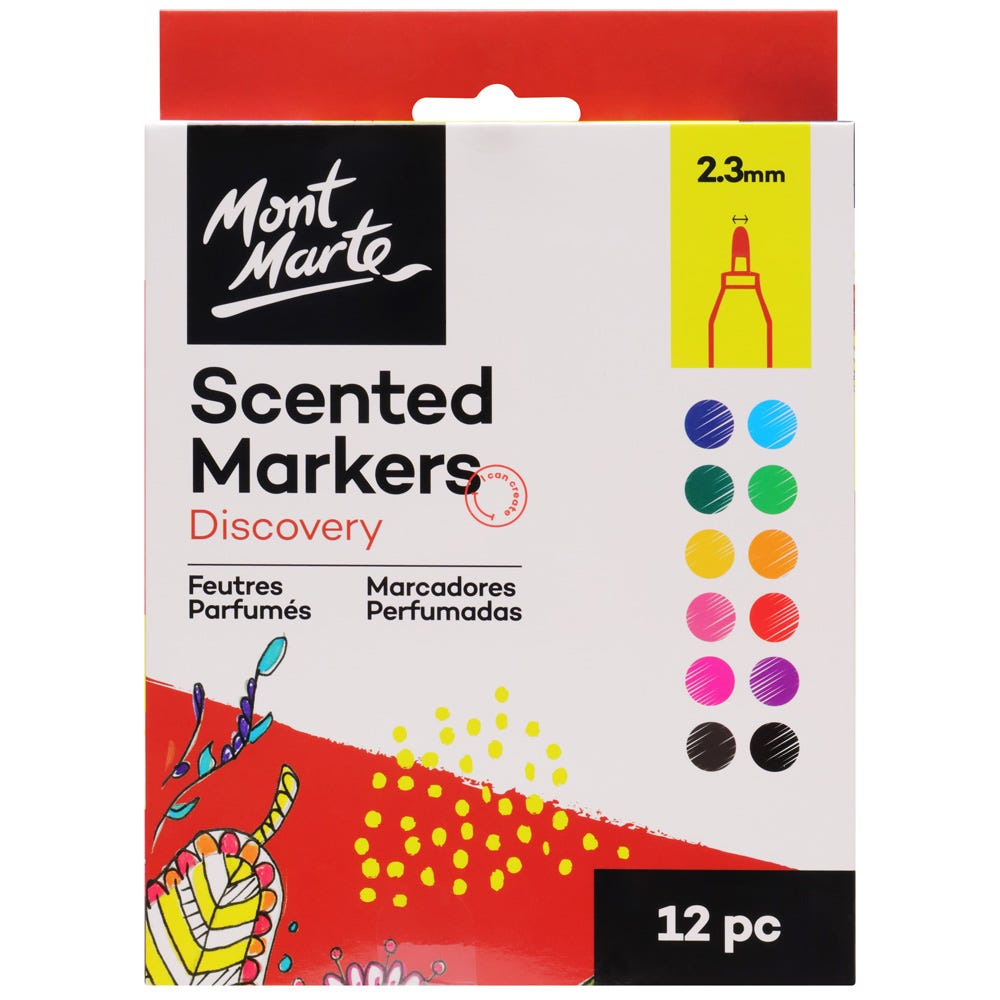 Mont Marte Scented Markers 12pce image 5