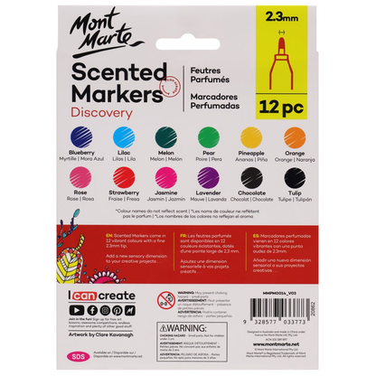 Mont Marte Scented Markers 12pce image 3