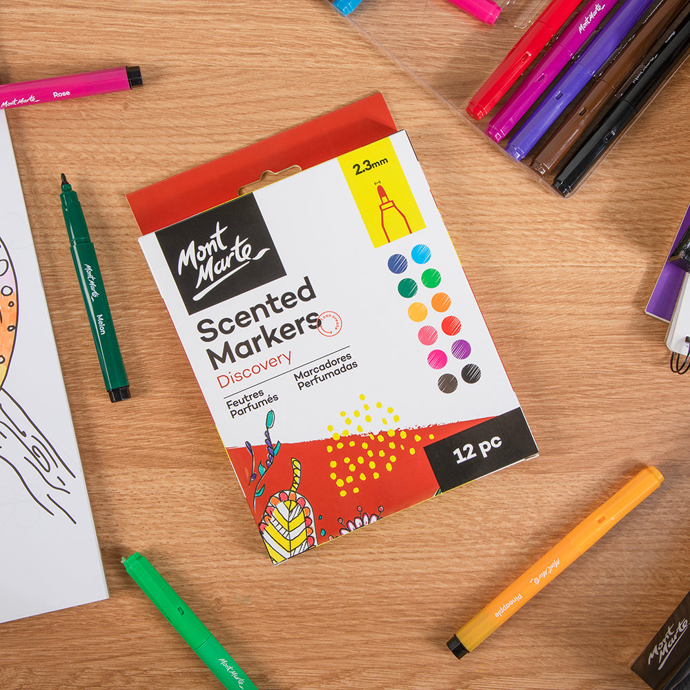 Mont Marte Scented Markers 12pce image 4